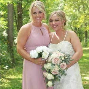 Dusty Rose Bridesmaid Dress